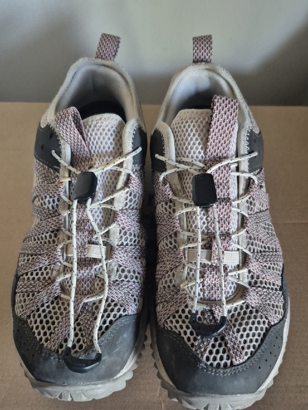 Merrell Grey Mesh Hiking Sneakers